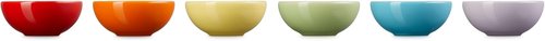 Le Creuset Set of 6 Multi-Color 2 Oz Vancouver Pinch Bowls - Perfect for Cooking & Serving