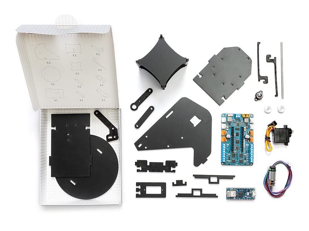 Arduino Engineering Kit REV2 [AKX00022] - Advanced Hands-On Learning Kit for Engineering, Robotics, and Automation with Full Curriculum and Real-World Projects