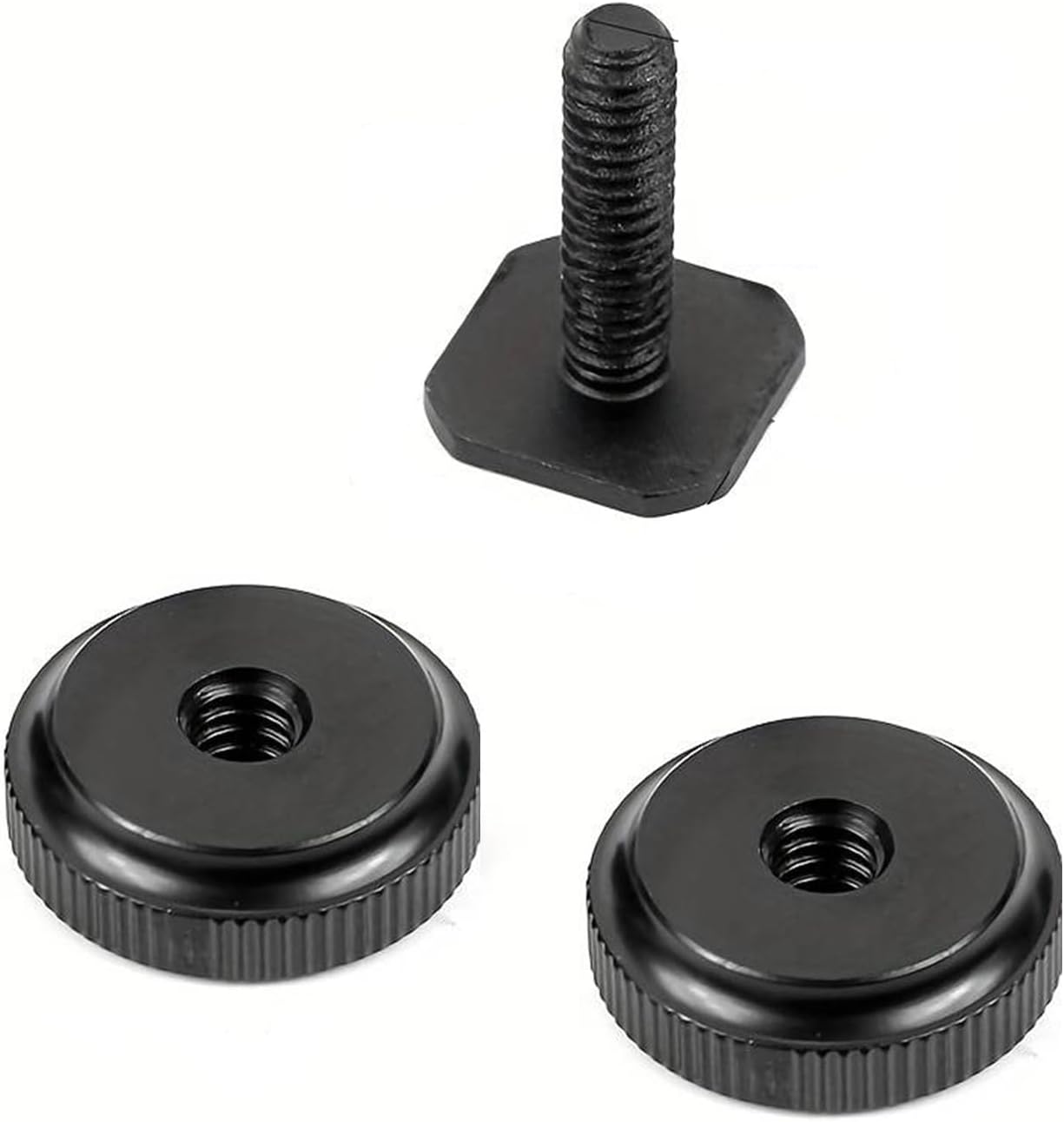 EszkozTA Mount(6 Pack) 1/4"-20 Camera Hot Shoe to Tripod Screw Adapter Flash Shoe Mount for DSLR Camera Rig