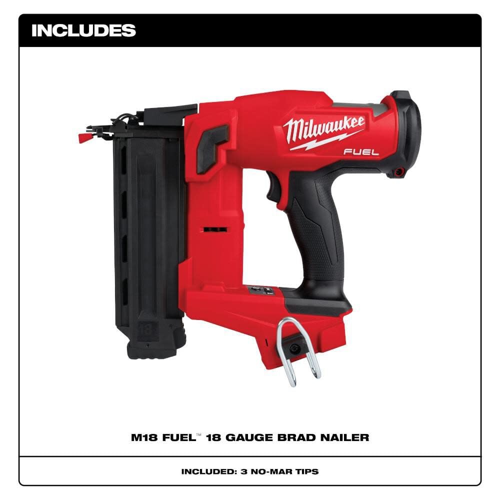 Milwaukee Electric - M18 Fuel 18 Gauge Brad Nailer