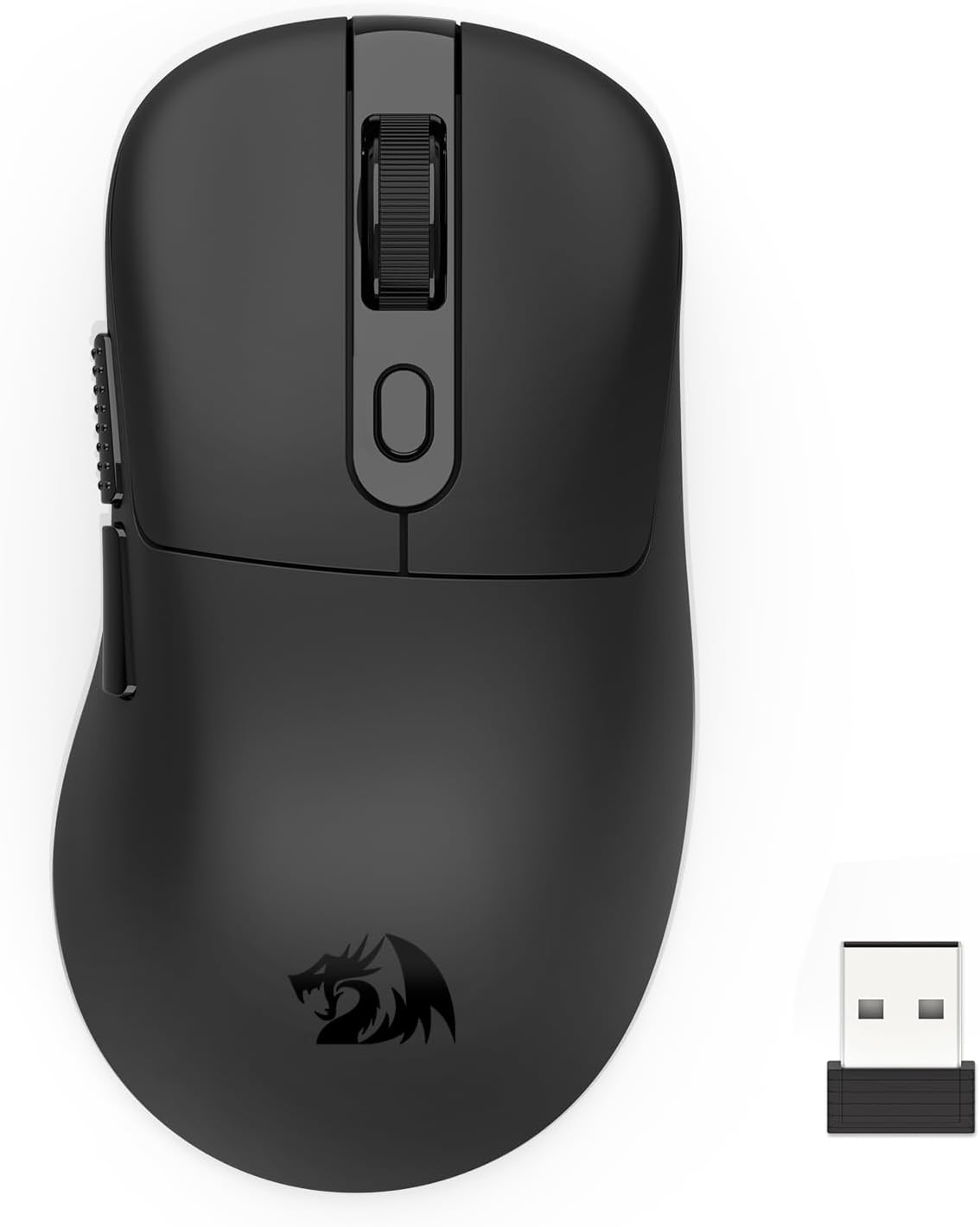 Redragon 58g 12,000 2.4G/Bluetooth/USB-C, PAW3311 75Hr 6 Programmable Wireless Gaming Mouse, Lightweight, DPI, Tri-Mode