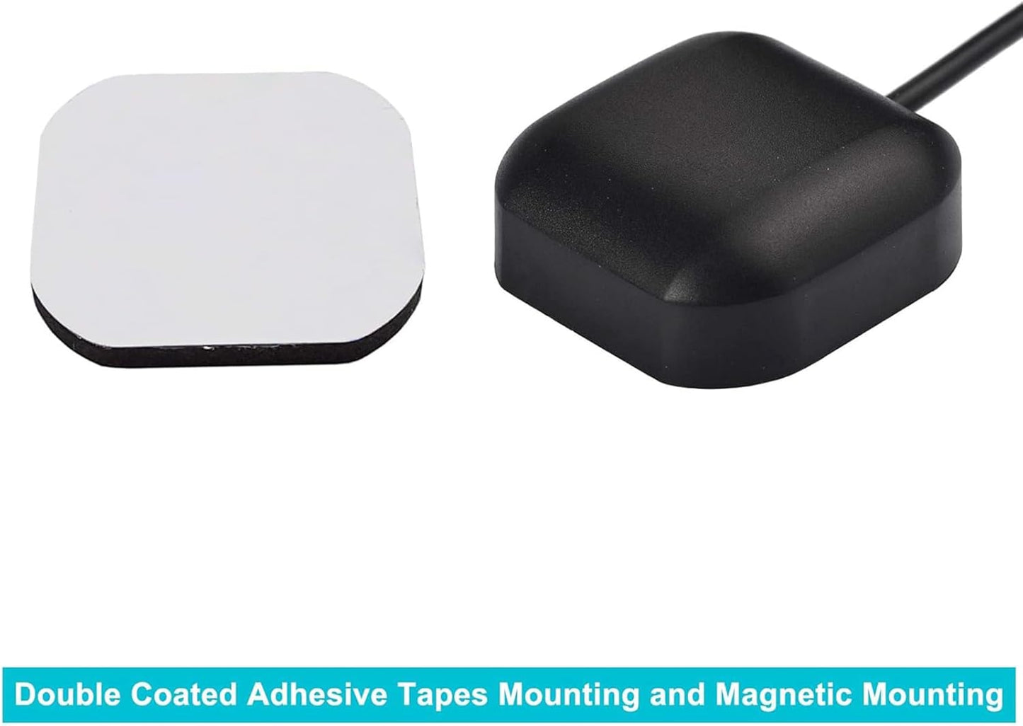 BINGFU Car GPS Antenna SMA Male Waterproof Active GPS Navigation Antenna for Car Stereo Radio Head Unit GPS Navigation