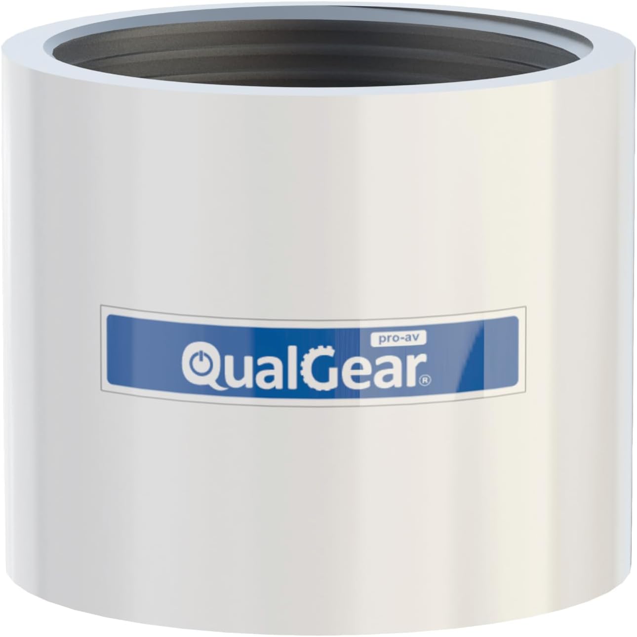 QualGear 1.5" QG-PRO-PM-PC-W Pro-AV Npt Threaded Pipe Connector Projector Accessory