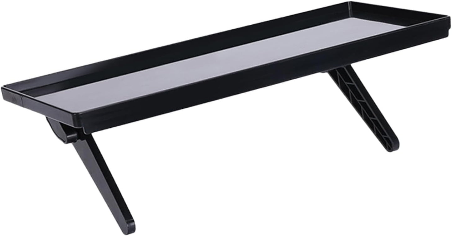 Desktop Organizer Monitor Shelf - Stylish TV Riser and Storage Bracket