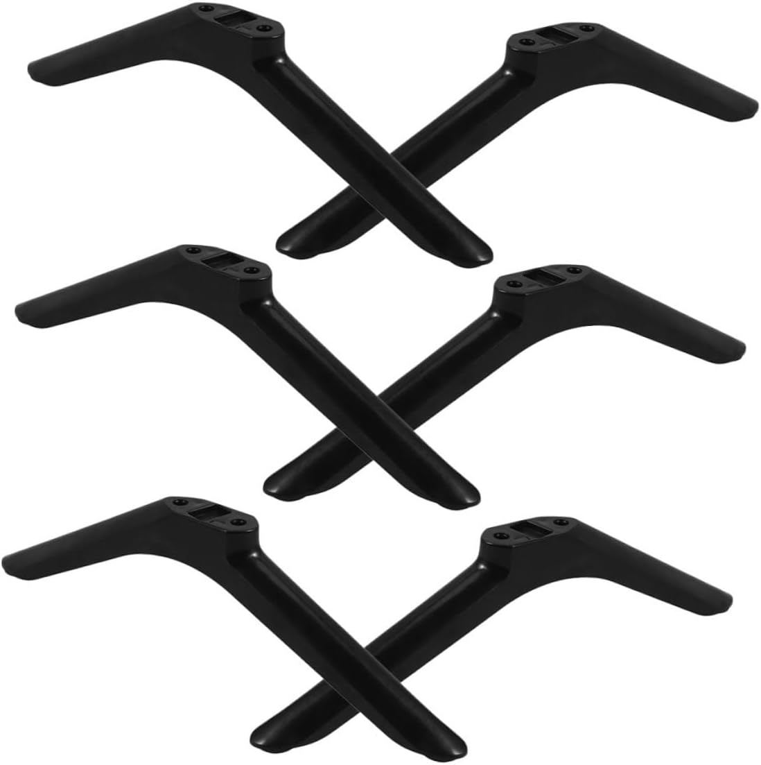 Uonlytech 3 32 Inch Pairs Universal Tv Legs with Screws for Televisions, Tabletop Tv Stand Replacement Base, Desktop