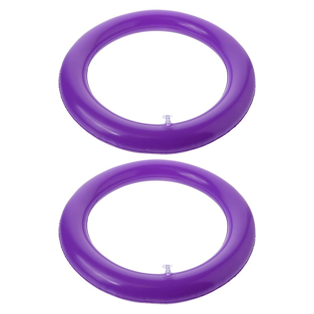 GOOHOCHY Inflatable Yoga Ball Stand 16.53X16.53X2.36In Anti Slip Fitness Ball Base Holder for Stability Gym Exercise Support