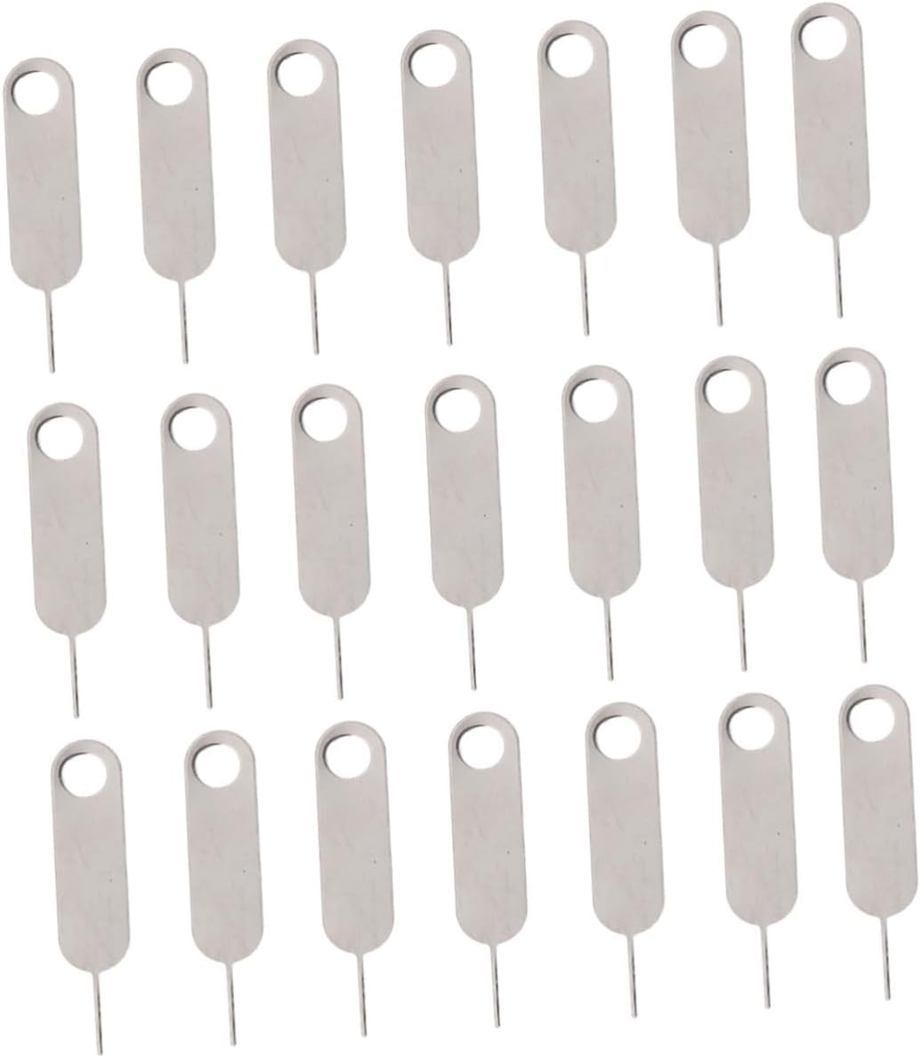 100Pcs Sim Card Tray Ejector Tool Lightweight Mobile Phone Pin Remover Sim Tool for All Phone Models Compact