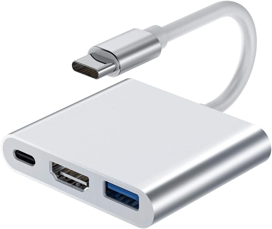 NAGFAK 3.1 4K 3.0 2015/16/17/18 USB C to HDMI Multiport Adapter USB to HDMI Video Converter/USB hub Port PD Quick