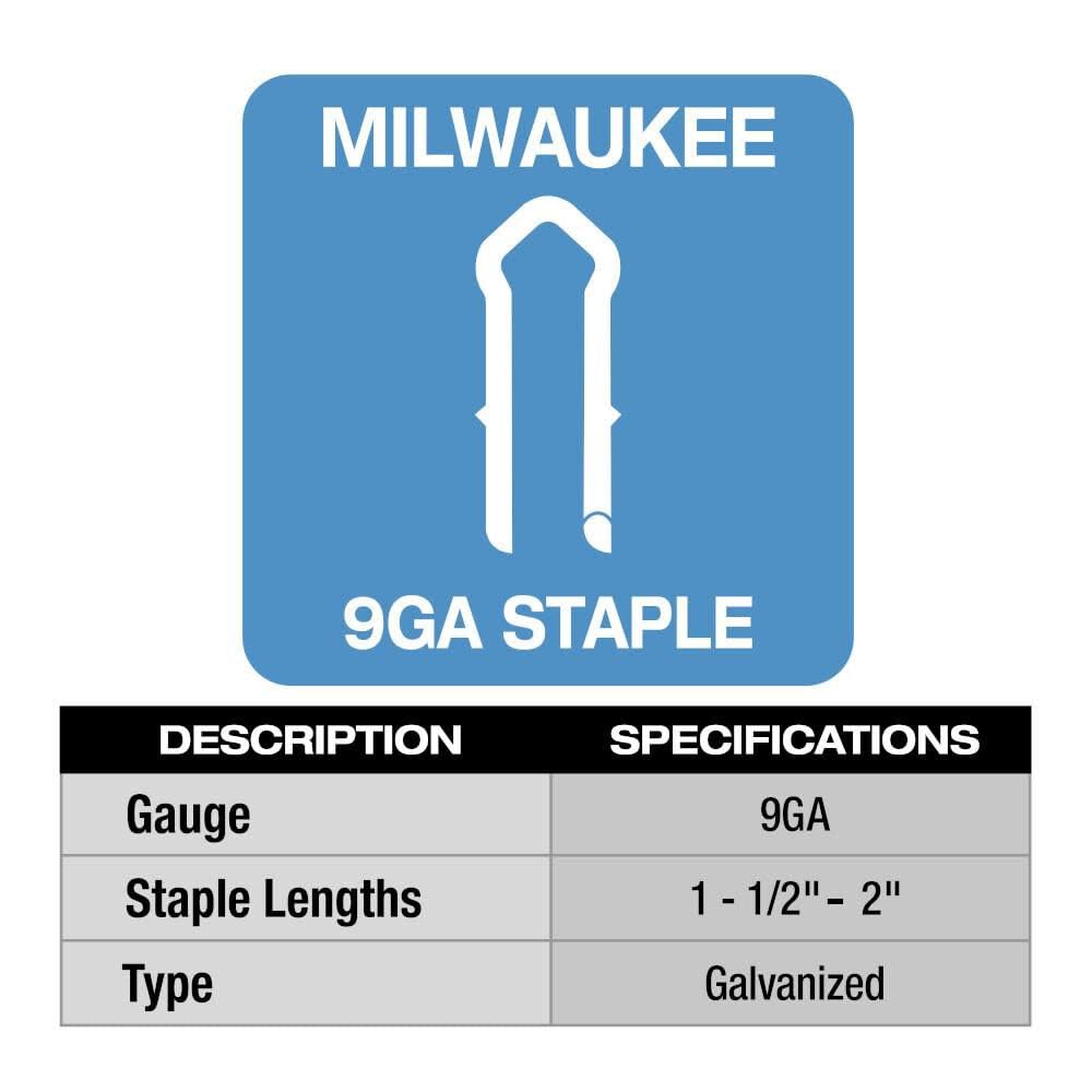 Milwaukeey M18 Fuel Utility Fencing Stapler, 2843-20