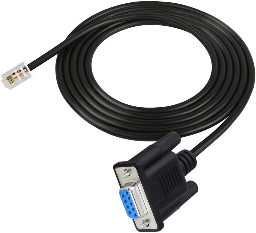 APGLSXY DB9 RS232 RJ9 4P4C 93920 to for GEMNEX Hand Controller Firmware Upgrading PC Asiair Guide Cable