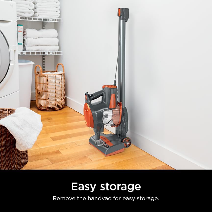 Shark HV302 Rocket Pet Corded Stick Vacuum - Lightweight, Swivel Steering for Carpets & Hard Floors | Includes Hand Vacuum & Tools