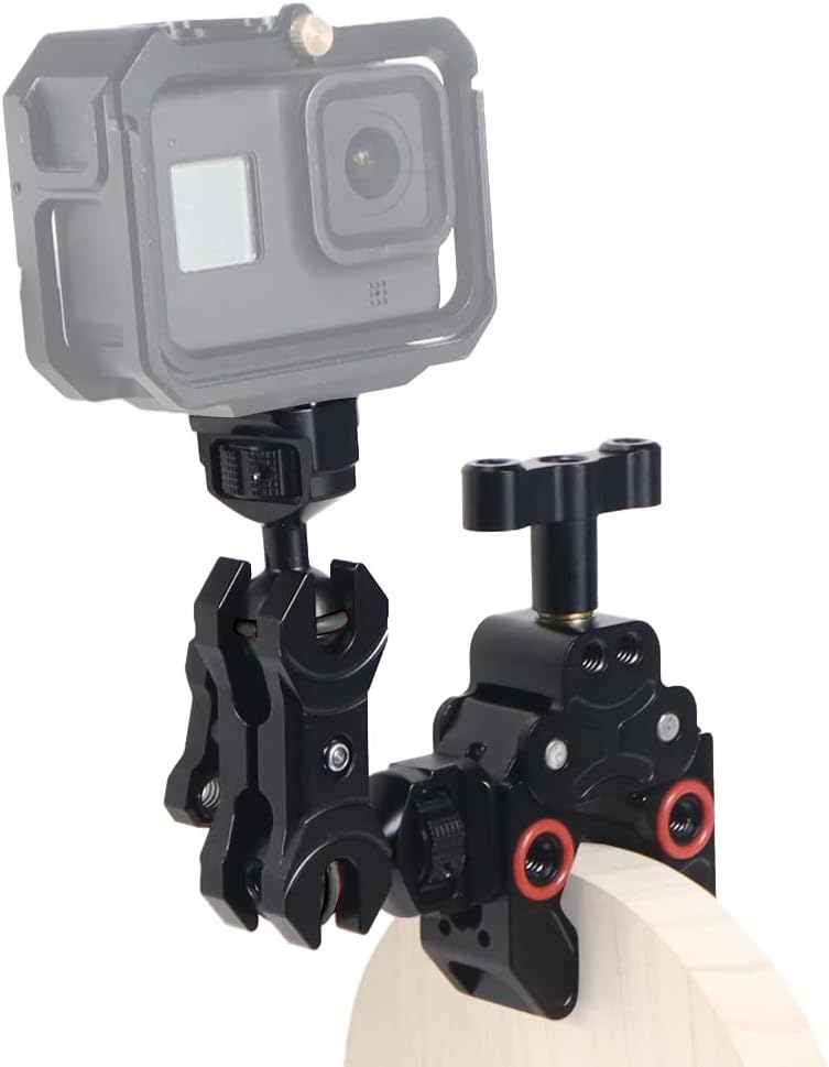 FEICHAO XT20/XT30, F5Pro Magic Arm Kit Anti-loosening with Super Clamp/Camera Cage Aluminum Alloy Compatible with Fuji