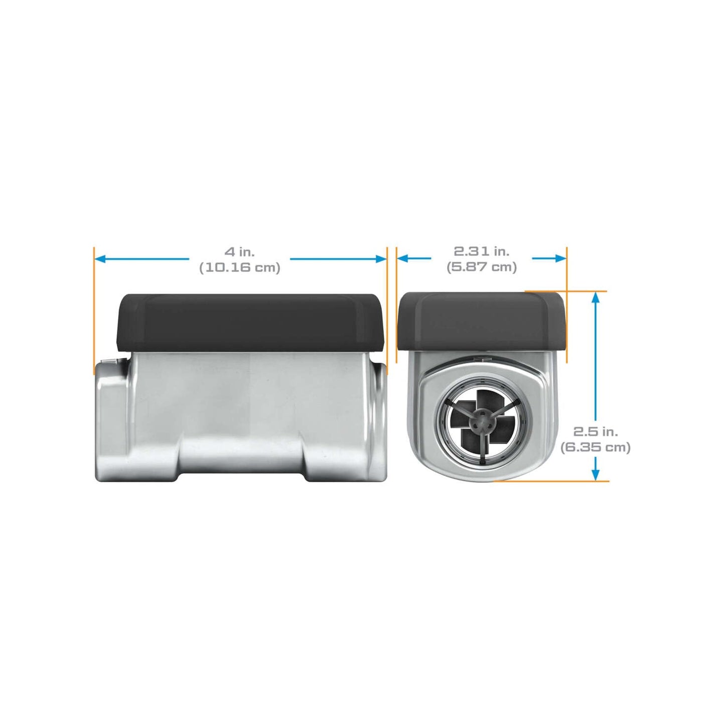 GPI - 01A Series Turbine Flow Meter for Fuel, Aluminum Body with Battery Powered Digital Display, 3-30 GPM (113255-1)