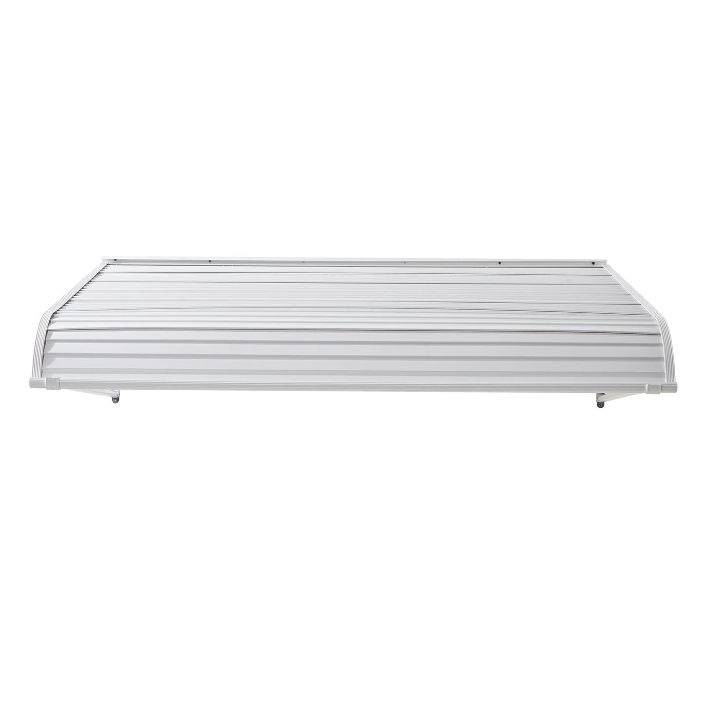 VEVOR Aluminum Awning 60 x 42 in, Durable Window Awning Door Canopy, Lightweight and Stable Aluminum Awnings for Doors Exterior Rain Snow Sunlight Protection for Door Entrance Windows Patio Porch