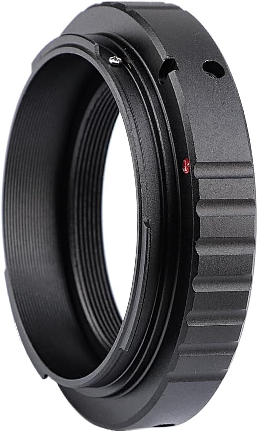 starboosa M42 T-Ring Adapter for Canon DSLR Cameras Durable Aluminum Build Ideal for Capturing Stars and Scenic