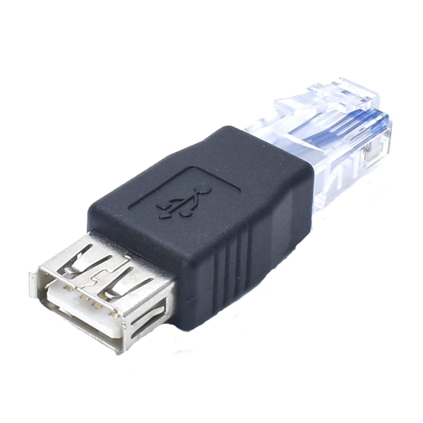 Rooyar 2.0 RJ45 USB to Ethernet Networking Adapter USB Transfer Networking Plug Adapter for Connecting ADSL Modems