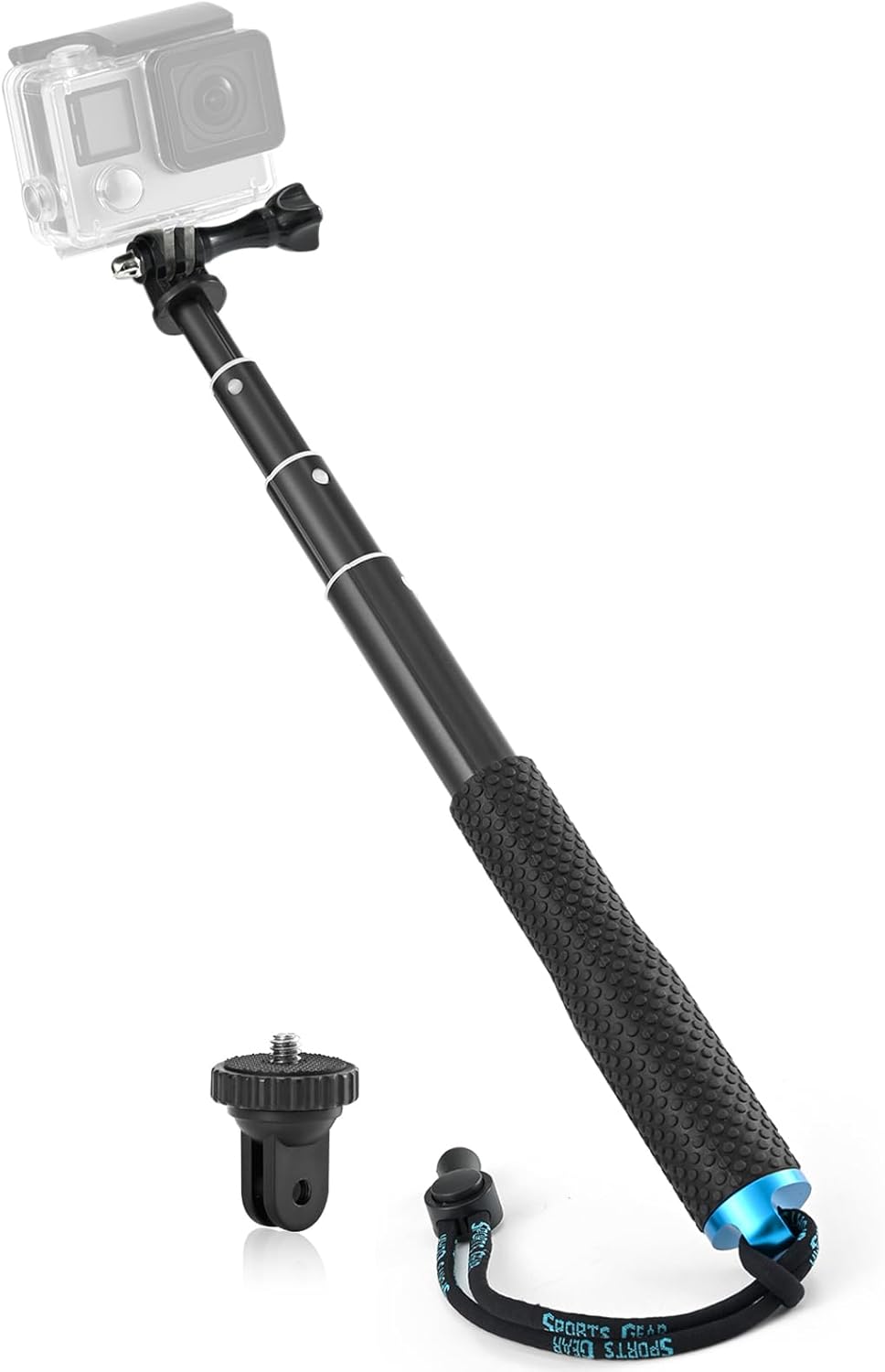Trehapuva 28 13 12 11 10 9 8 7 6 Insta360 Extension Selfie Stick Compact Handle Grip Adjustable Pole Waterproof Monopod
