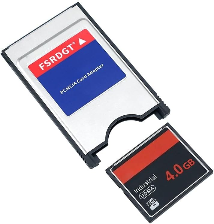 ANXILE 1 4GB 1 PCS CF Memory Card and PCS PC Card Adapter Camera CF Card UDMA HighSpeed Atable Flash Memory