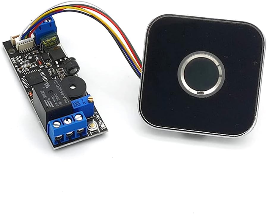 Zkhxhtg K202+R502AW DC12V Low Power Consumption Capacitive Fingerprint Control Board Fingerprint Recognition Module