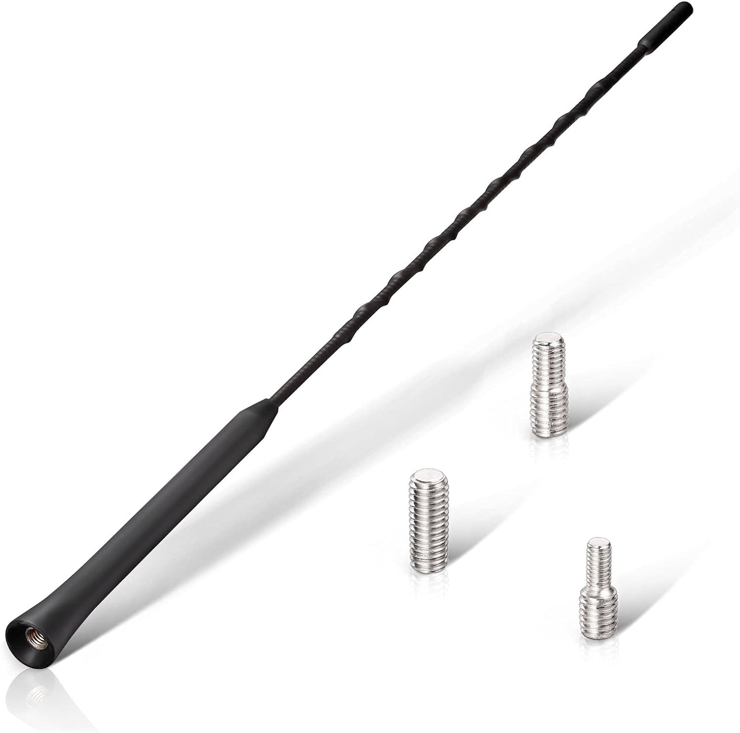 Eightwood 16 inch M4 M5 M6 Car Antenna Replacement (Only for Roof-Mounted), AM FM Universal Roof Mount Car Radio