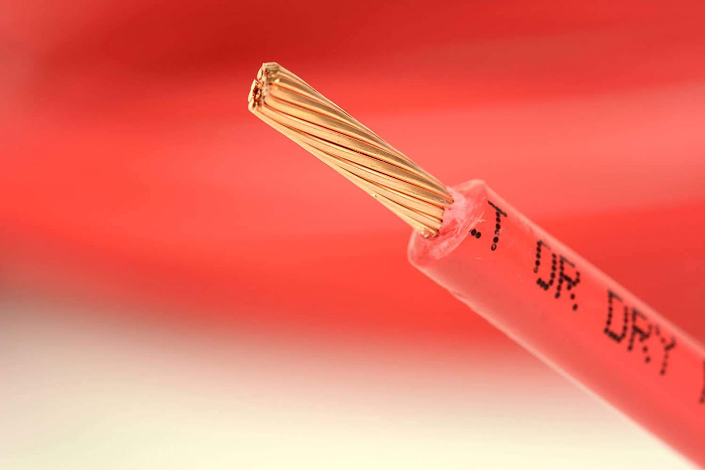 TEMCo 10 AWG Solar PV Wire, 500 ft Red, Bare Copper, Made in USA