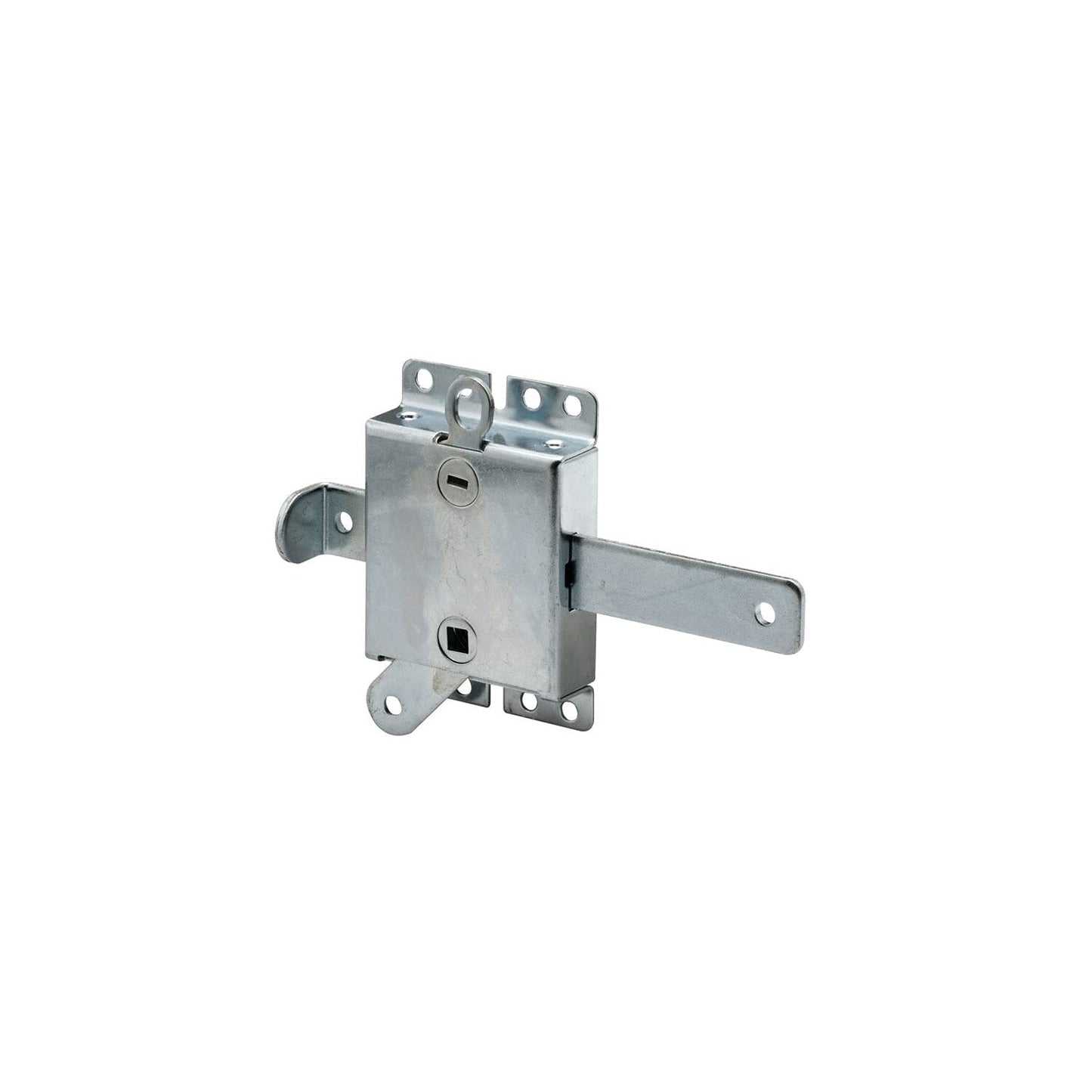 Prime-Line GD 52138 Inside Deadlock – Heavy Duty Galvanized Steel Housing, Fits Most Garage Doors, Extra Protection as a Security Lock, 7/8 x 1/8In. (Single Pack)