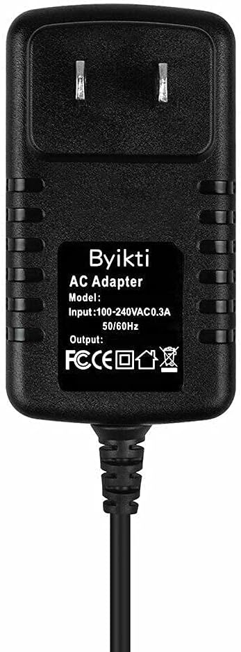 Byikti 20072-401 20072401 12 AC Adapter Replacement for Fulcrum LED Magnifier Adjustable Floor Lamp