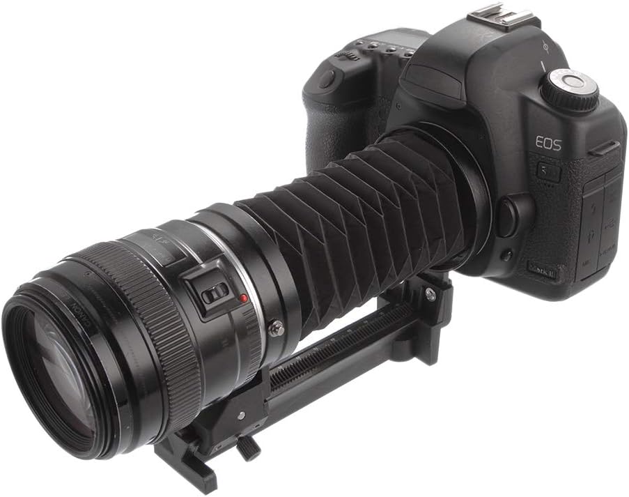 Runshuangyu 5DIII 70D 700D 1100D Extension Tube Macro Lens Bellow for Canon EOS EF Camera DSLR and More, for Digital