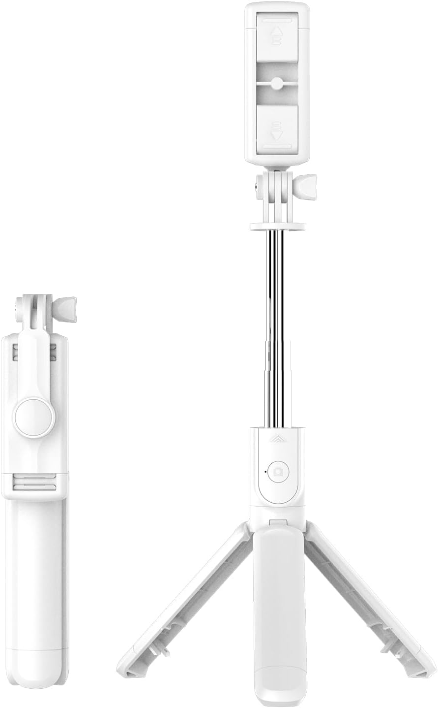 banapoy Selfie Stick Tripod, Extendable Smartphones Tripod Stand with Wireless Remote, Portable Phone Selfie Stick