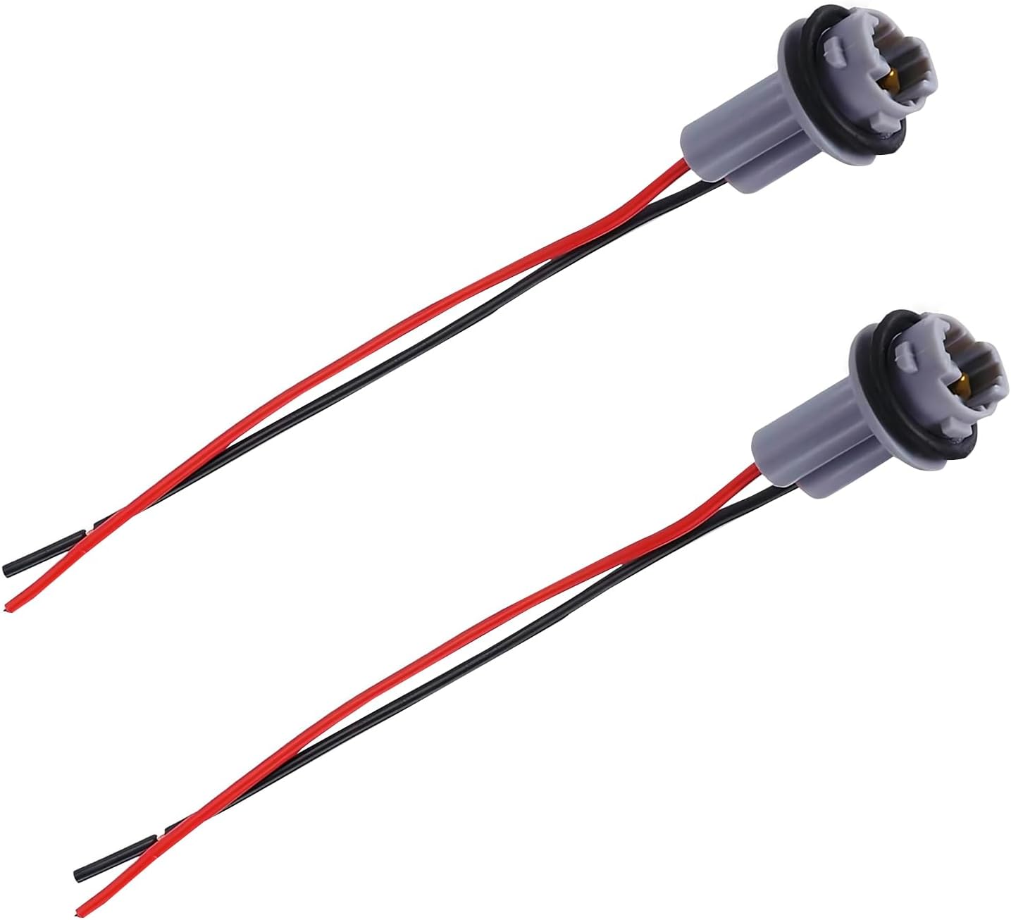 Foelony 2 T10 T13 T15 PCS Car Wiring Harness Pigtail Socket, Car LED Turn Signal Lights Harness Plugs Connector