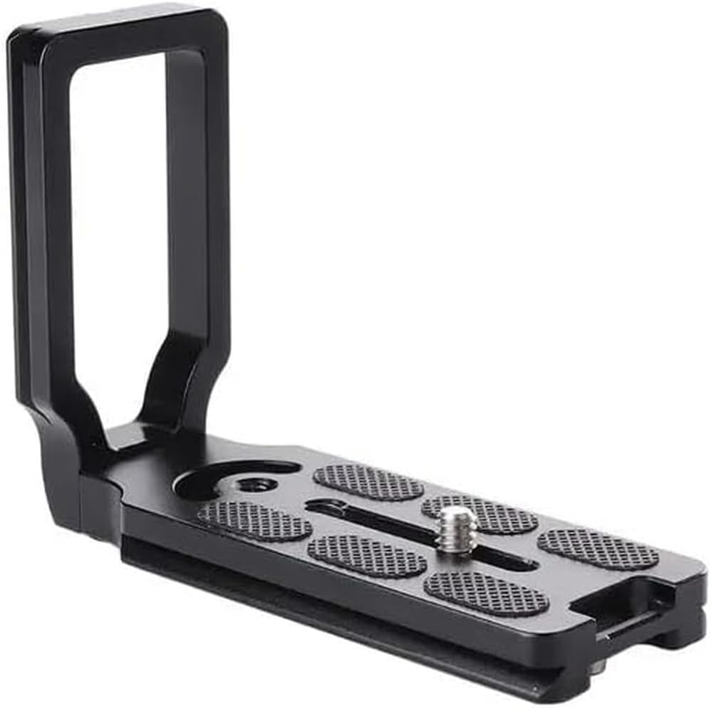 1/4"-20 Reflex Camera Universal L-Shape Camera Bracket Quick Release Plate for DSLR/Mirrorless Cameras - Arca Swiss