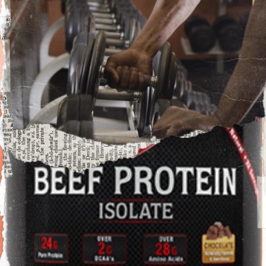 Olympian Labs Beef Protein Isolate Powder, 24g Protein, BST Free, 2 Grams BCAA's, Muscle Building Amino Acids, 32 Ounces, Flavored with Real Chocolate