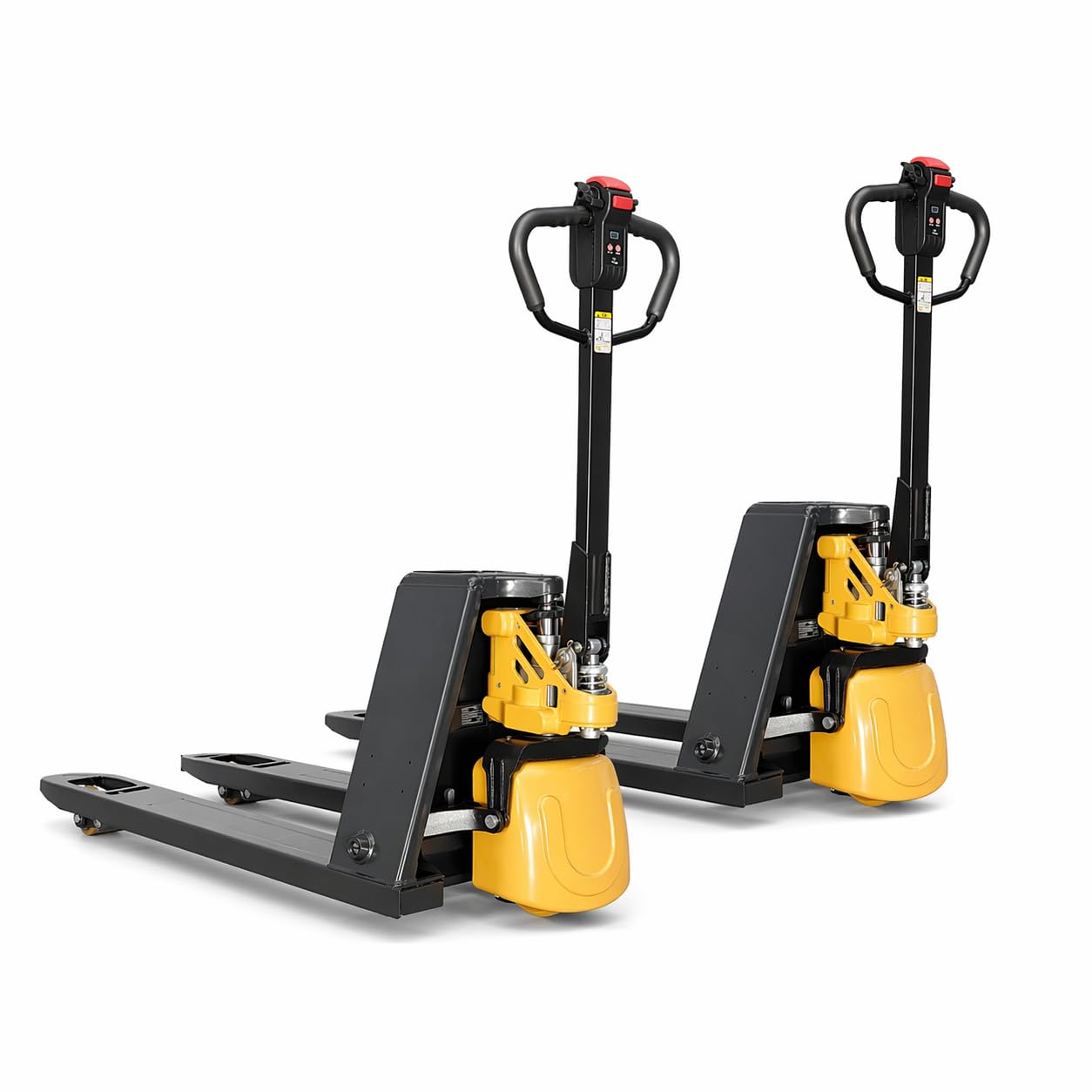 Amarite Electric Pallet Jack, 4400 lbs Capacity Lithium Powered Pallet Truck, 48V/15Ah Fast Charging Battery, 48" x 27" Forks for US Standard Pallet, OSHA Compliant with Electromagnetic Brake (2PCS)