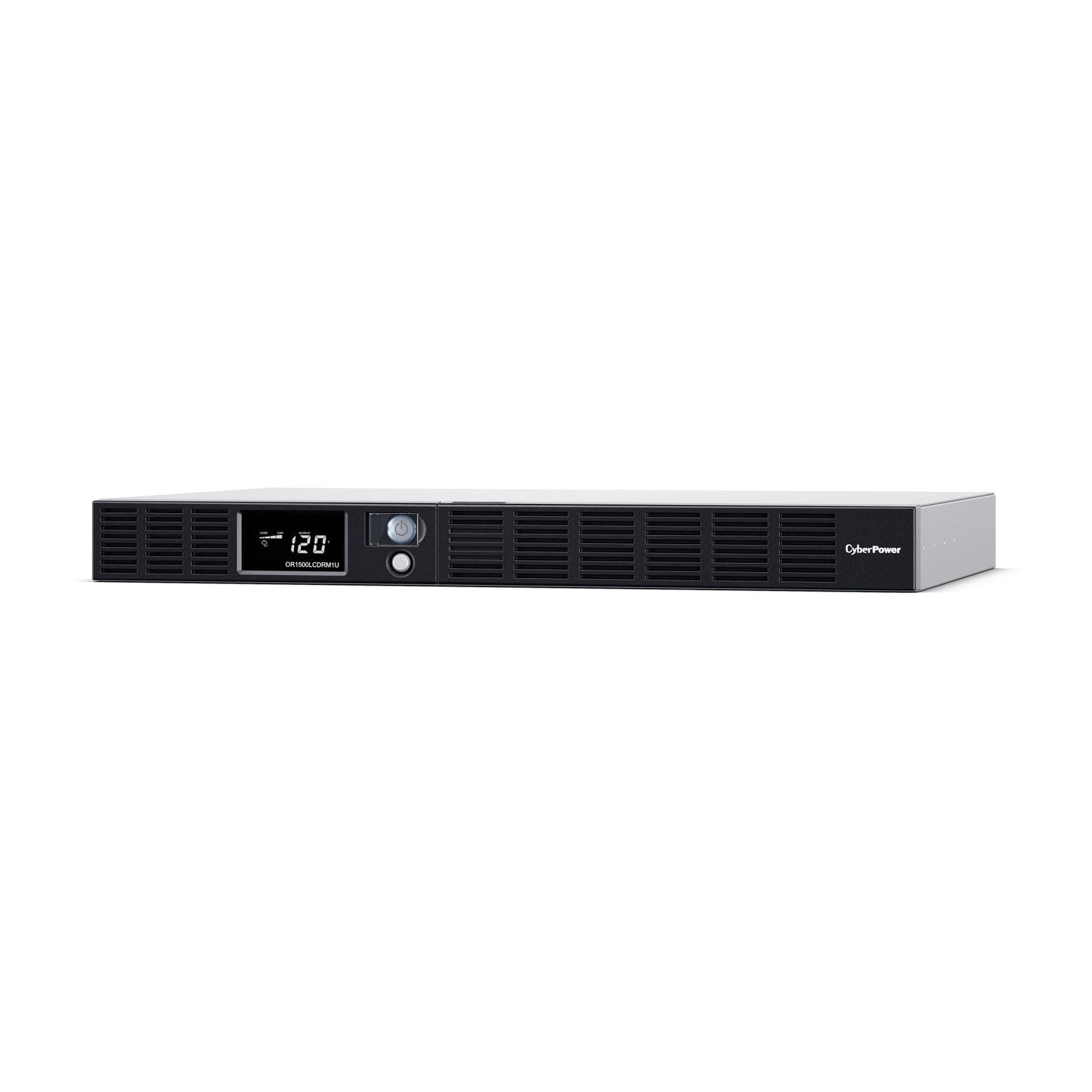 CyberPower OR1500LCDRM1U Smart App LCD UPS Battery Backup and Surge Protector, 1500VA/900W, 6 Outlets, AVR, 1U Rackmount, UL Certified