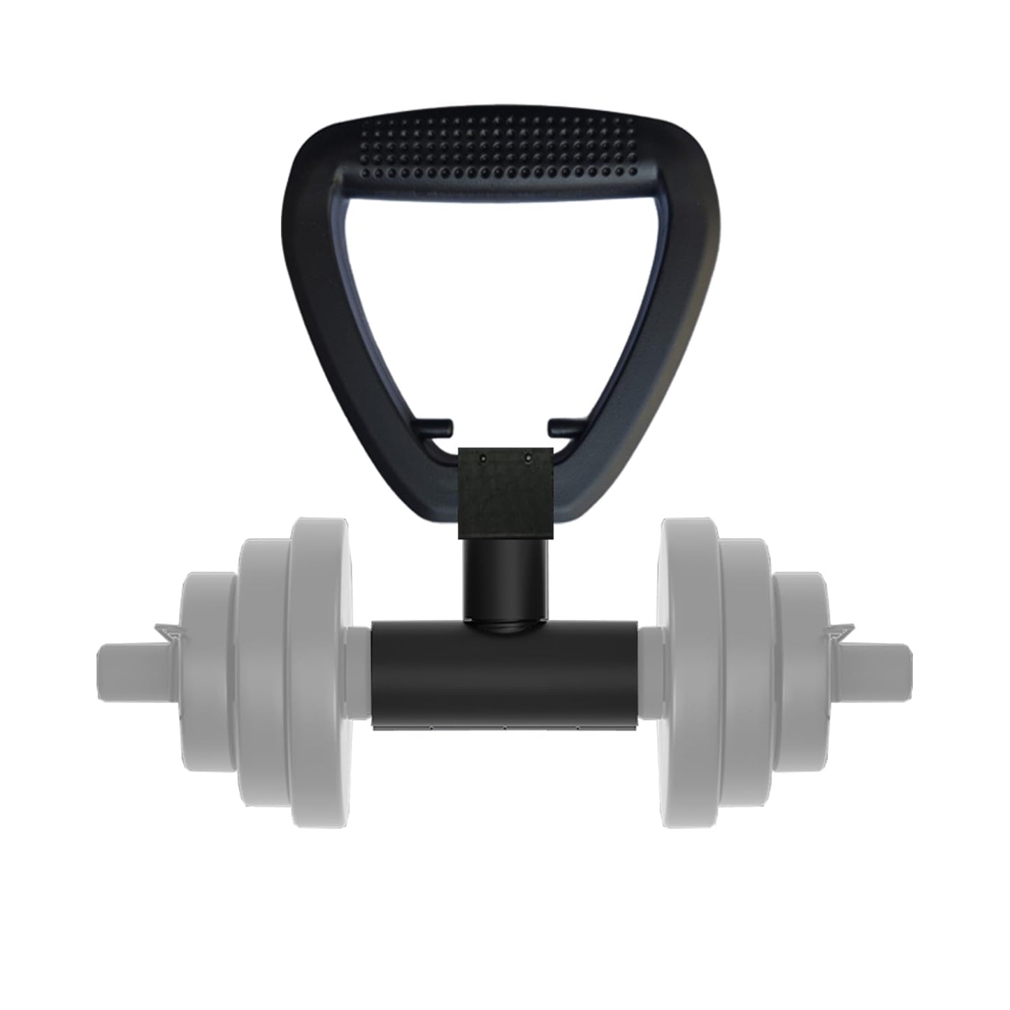 Dumbbell Grip Handle for Home Fitness,Dumbbell Handle Converts Your Dumbbells Into Kettlebells,Adjustable & Up to 100 lb Capacity Weight Barbell
