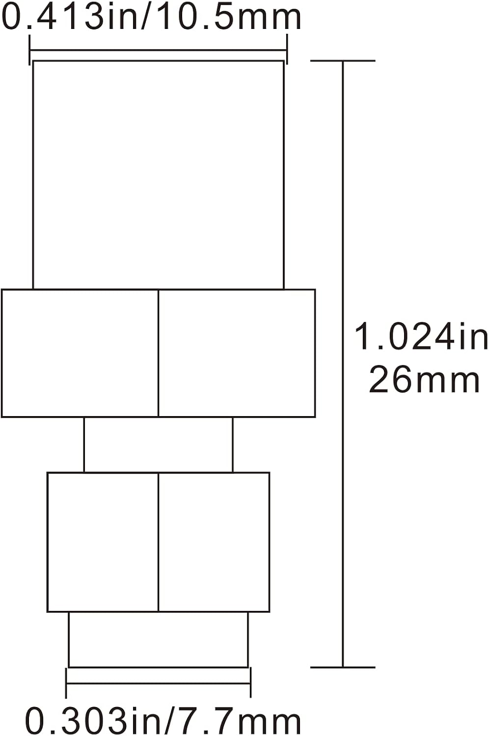 2-Pack 4G SMA Male to FME Male Coaxial Connector SMA to FME RF Coax Connector Antenna Adapter for Booster Antenna GPS