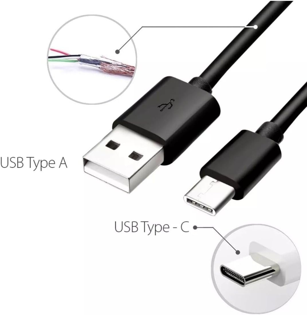 Mamstcd 5V DC5V Charging Cable for Elomol Rechargeable Cordless Shiatsu Neck and Shoulder Massager USB Power Supply
