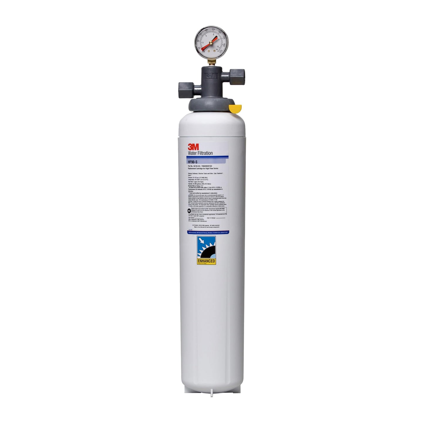 3M ICE190-S Water Filtration System for Commercial Ice Maker Machines, Reduces Scale, Bacteria and Cysts