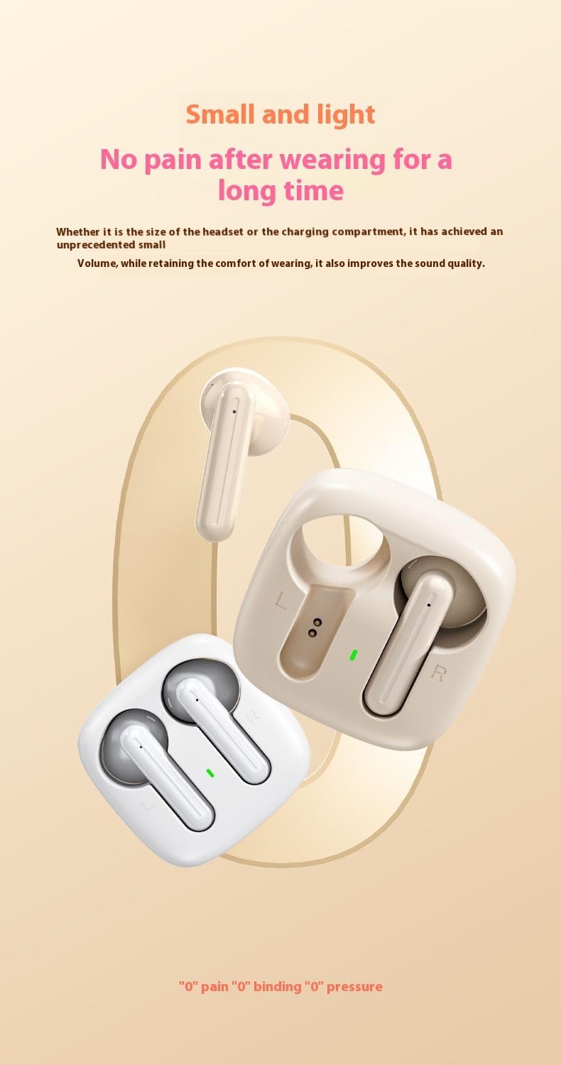 2025 5.3 20 IP7 Wireless Earbuds, Bluetooth Headphones HiFi Stereo Headphone with Hours of Playback Life in-Ear
