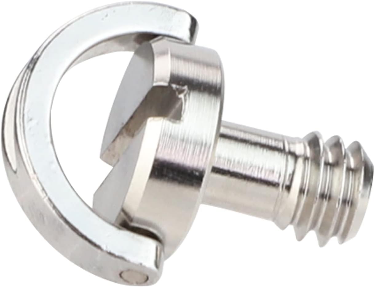 Leftfoto 1/4 Inch D-Ring.-5 Quick Release Screw Tripod Screw DSLR Camera Rig Accessories Wich pcs.