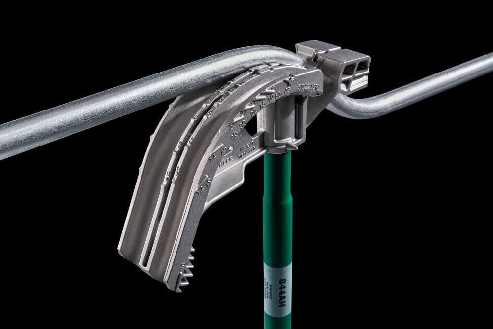 Greenlee 844AH Dual-Shoe Hand Bender w/Handle for ½” and ¾” EMT and ½” Rigid/IMC Conduits
