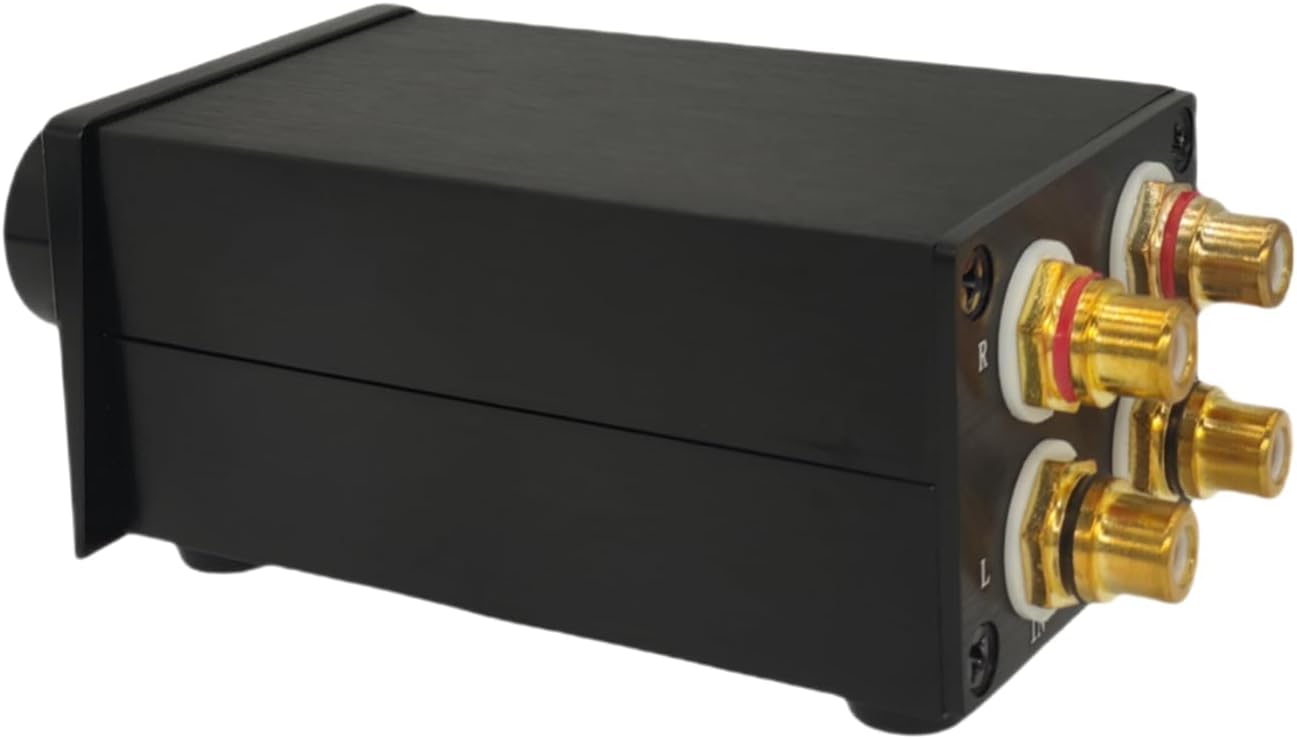 SOLUPEAK Stereo RCA Analog Signal Volume Controller HiFi Audio Line Volume Control attenuator for Home Audio