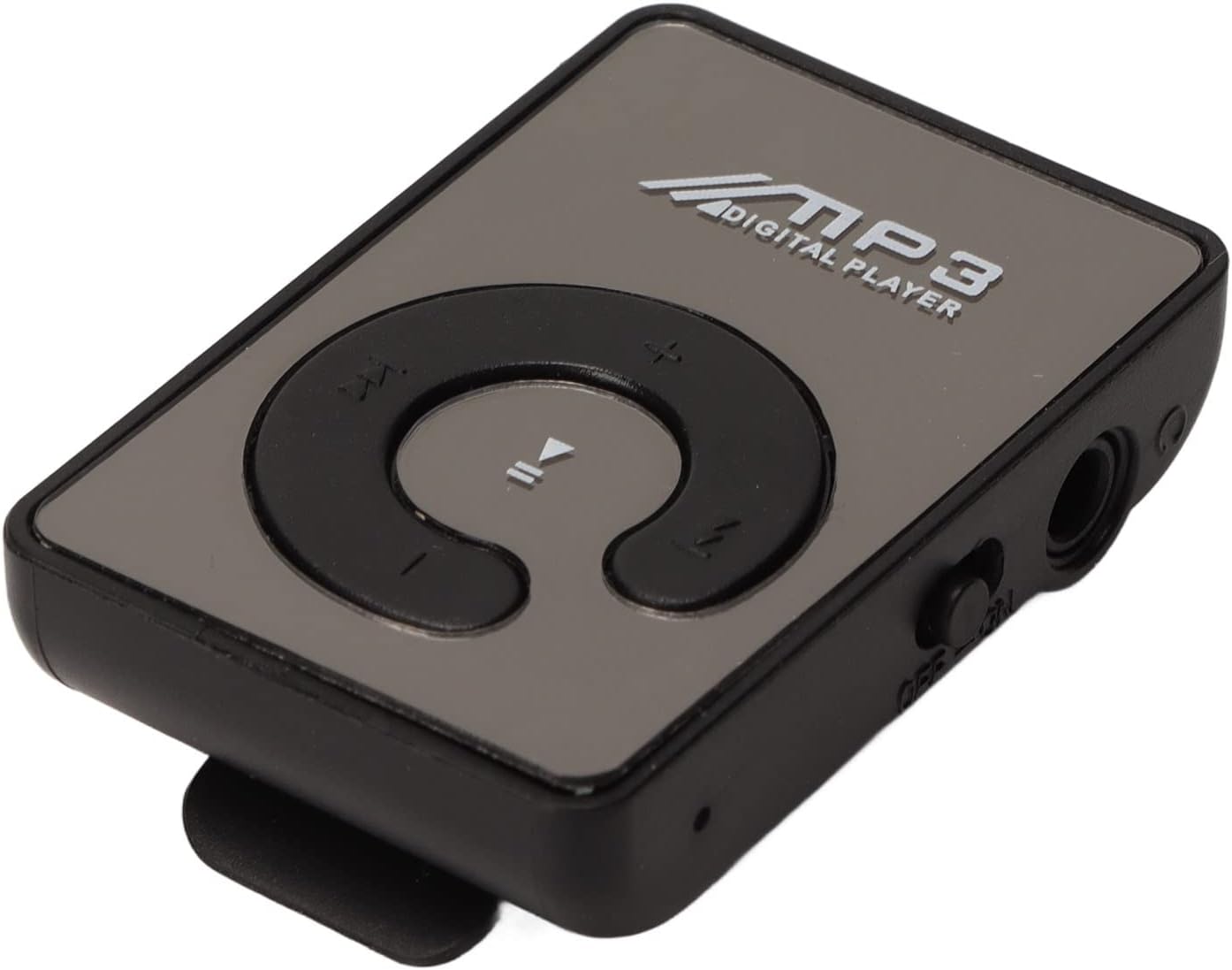 MP3 Player, Mini Music Player with Memory Card Slot, Portable HiFi Music Player, Back Clip Design, Lightweight, Ideal