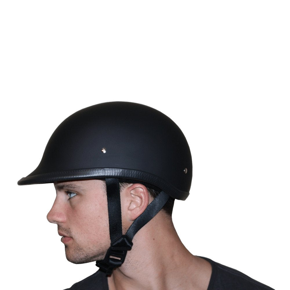 Daytona Helmets Half Shell Hawk Motorcycle Helmet | DOT Approved | Lightweight, Durable Protection with a Bold Edge-Built for Thrill-Seekers | Ride with Attitude and Assurance Every Mile