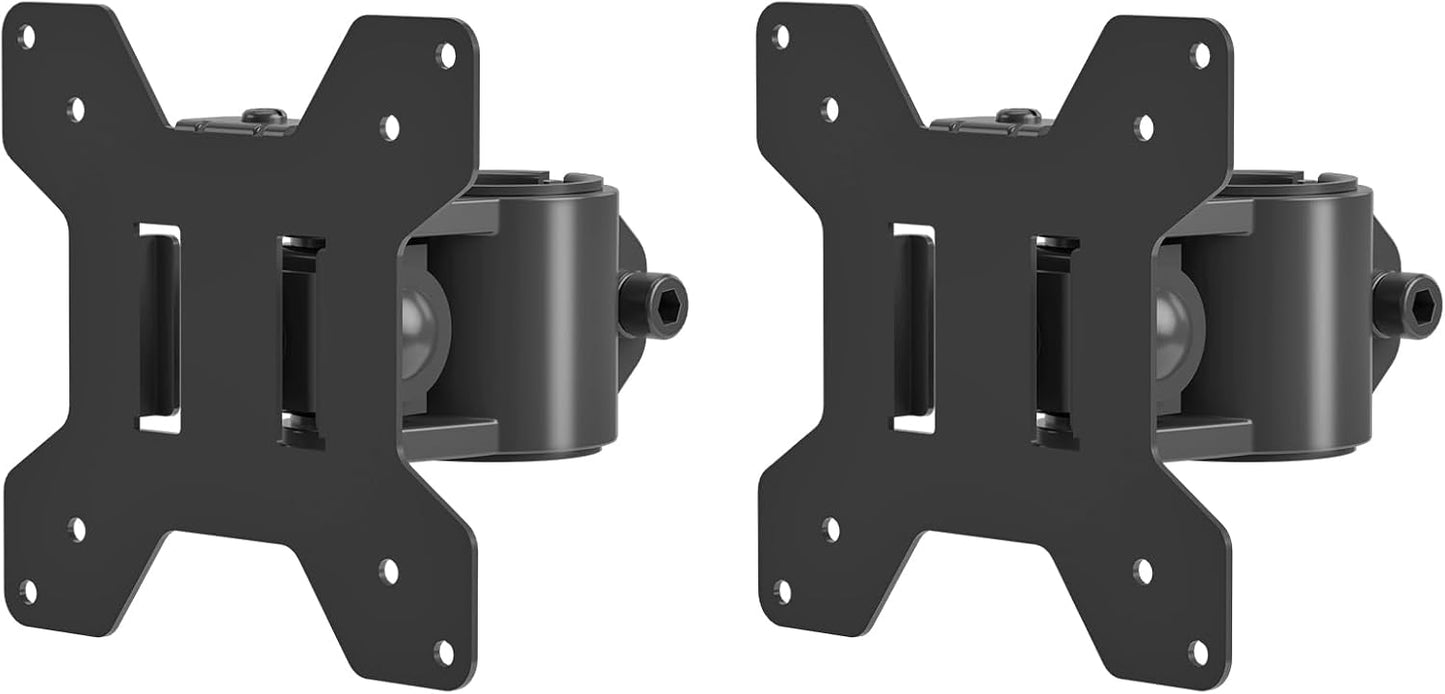 suptek Mount,2 Pack(MD6TB-2) Single Head and Plate Vesa Pole Monitor Mount Bracket for Monitor