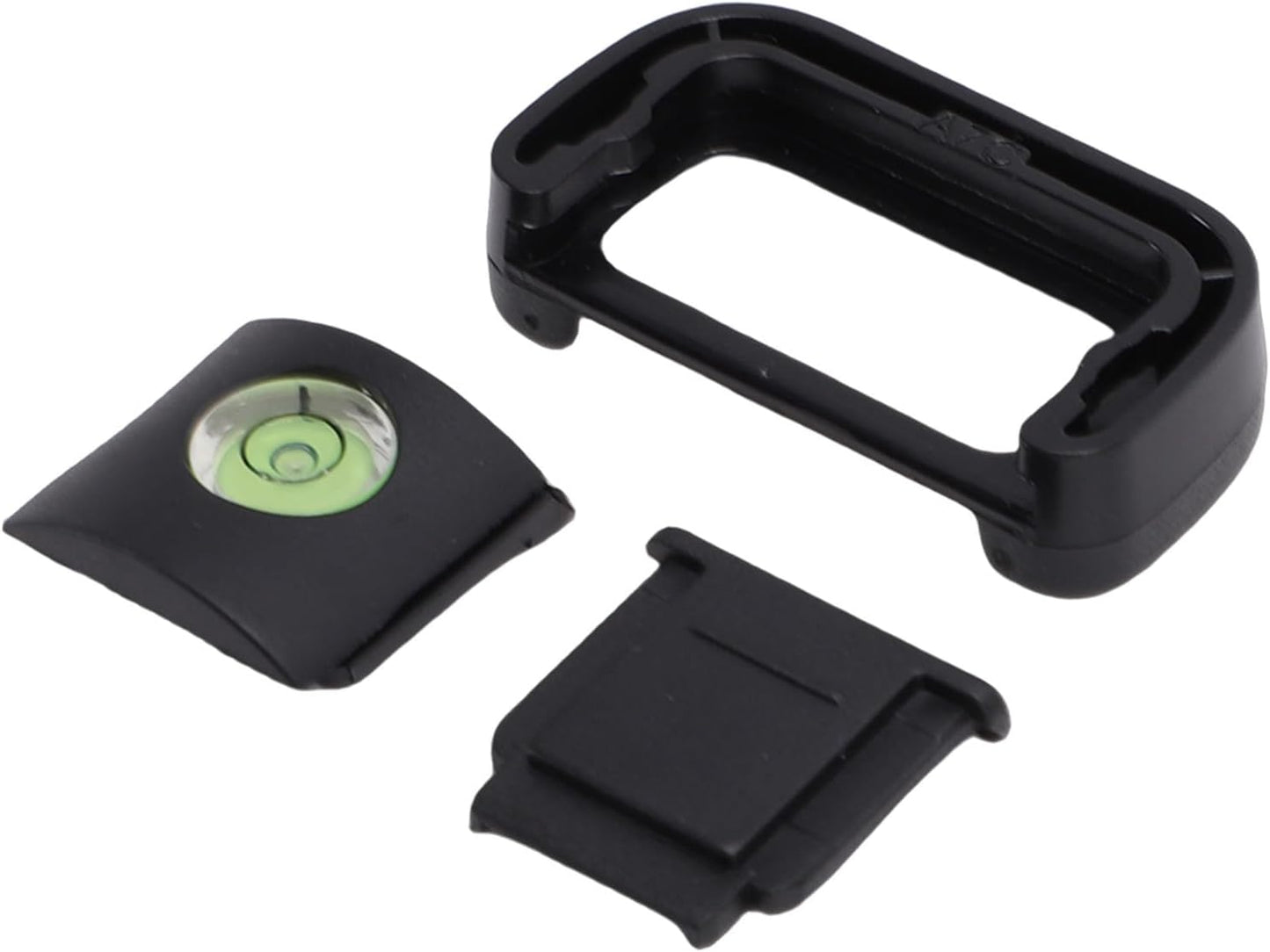 Generic A7C Camera Eyecup Eyepiece for Camera, Bubble Spirit Level Hot Shoe Cover Cap Protector, Photography