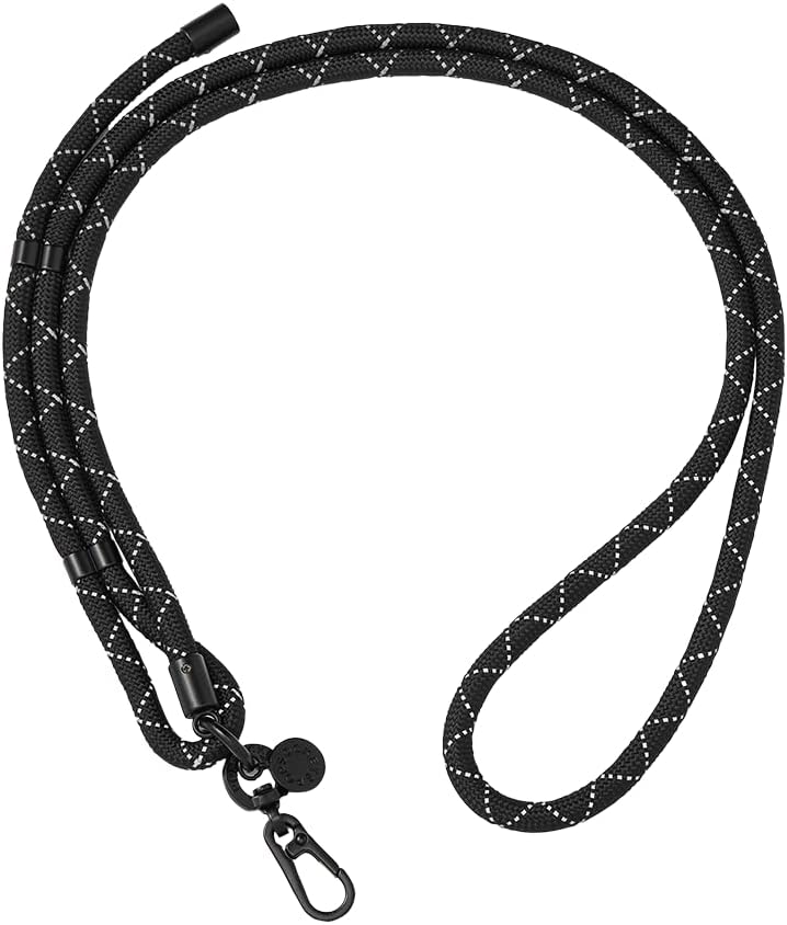 Black PopSockets Crossbody Phone Strap & Lanyard