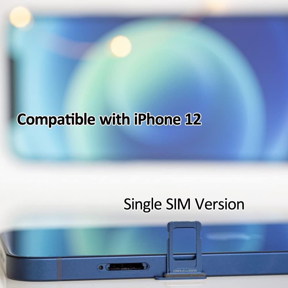 12 12 2020 Sim Card Tray Holder Compatible with iPhone Sim Card Tray Slot Replacement Sim Single Card Tray iPhone