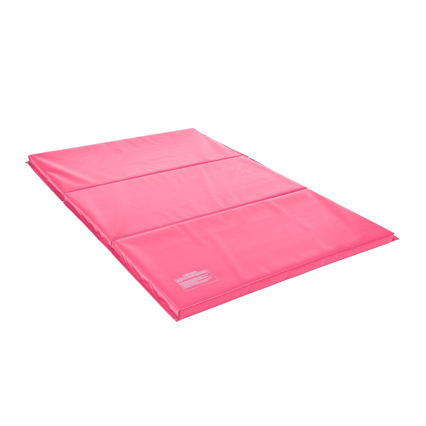 IncStores 4' x 6' x 2" Fitness Folding Gymnastics Yoga Aerobics Mat (Pink)