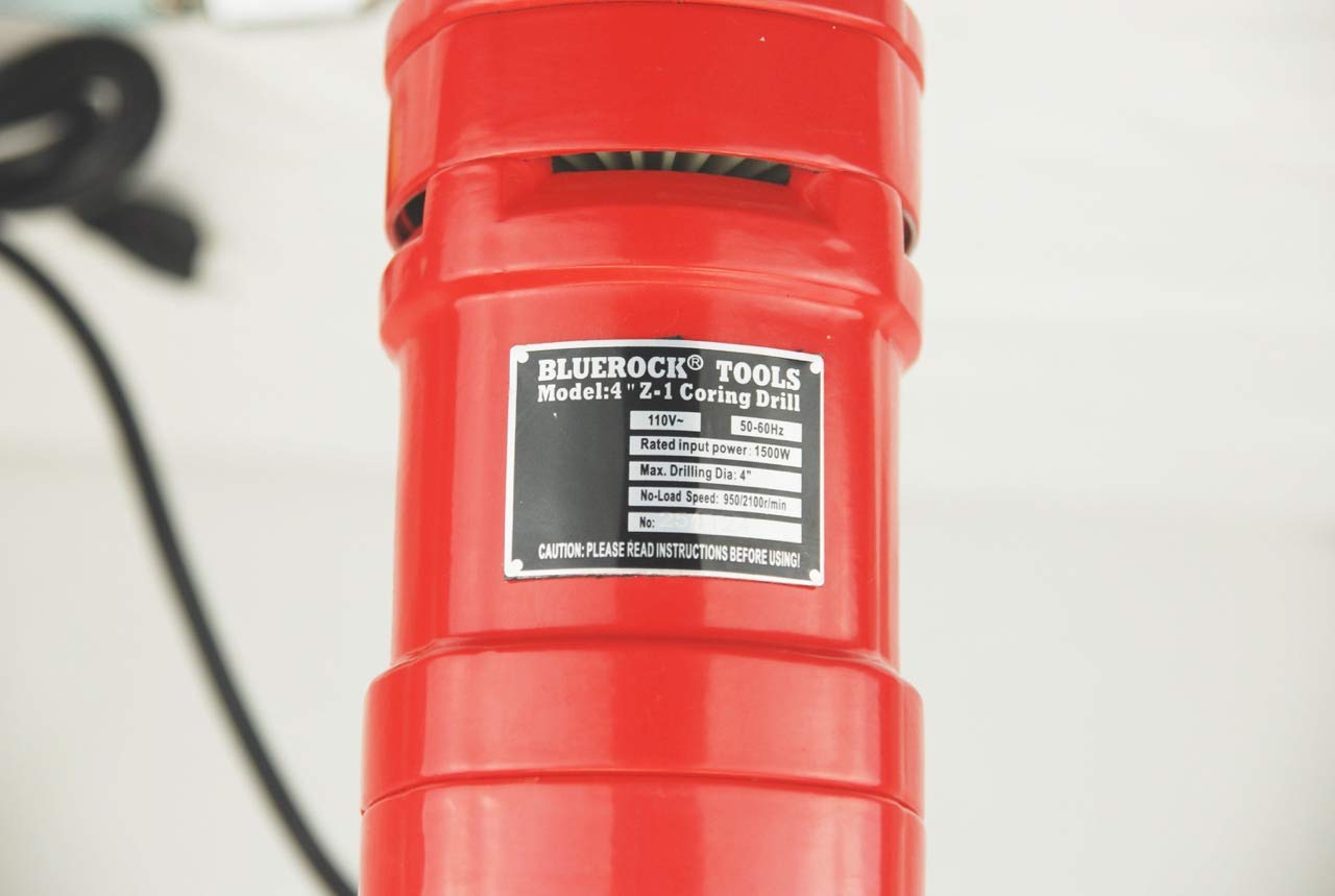 CORE Drill Model 4Z1 2-Speed Concrete CORING Drill by BLUEROCK Tools